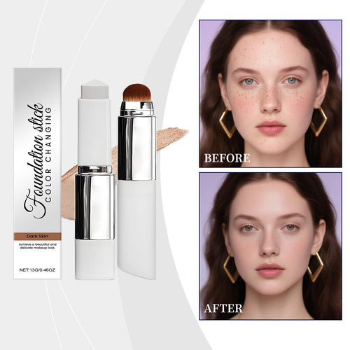 2-in-1 Color Changing Foundation Stick Deep Skin Tone